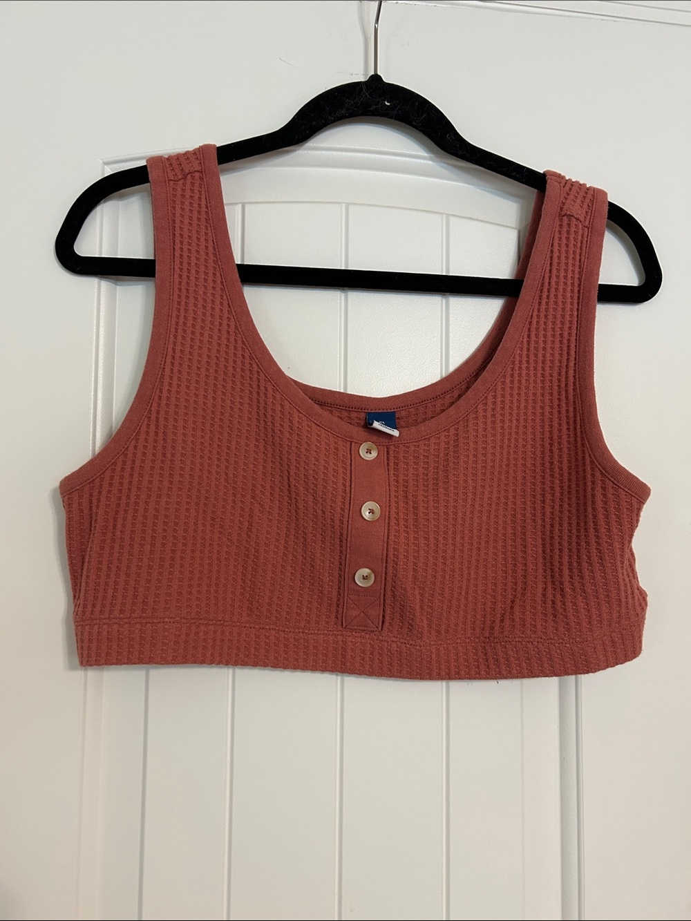 Old Navy Waffle Crop Tank and Jogger Set